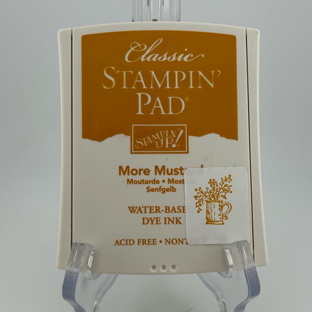 ⚡️ 3 for 20$ ⚡️ Stampin' Up! Ink Pad in “More Mustard“ Color